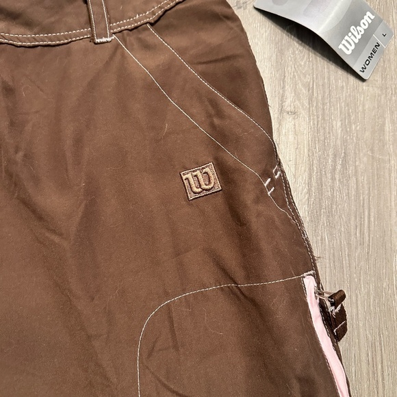 Wilson Light Weight Brown Shorts | Size Large | 10" Inseam | NWT - Picture 2 of 11